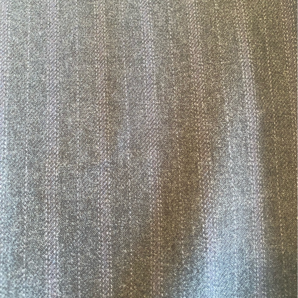 Lee Performance Khakis Stripe Gray Wide Leg Women’s 26 Preloved - Picture 7 of 8